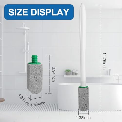 MOXIMAOYI Pumice Stone Toilet Cleaner with Handle 1