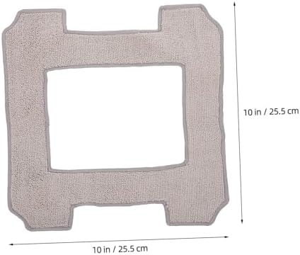 4Pcs Window Rags Compatible with Ecovacs Washable Mop Cloths for Cleaning