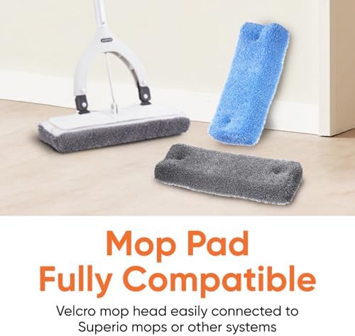 Superio Microfiber Mop Head Replacement - 1 Pack 1