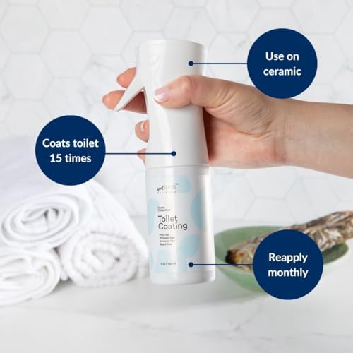 spotLESS MATERIALS Toilet Coating Spray - Easy Clean Stain Resistant Anti Residue
