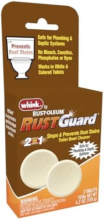 Rust-Oleum RustGuard Rust Stain Remover 2 Tablet Box