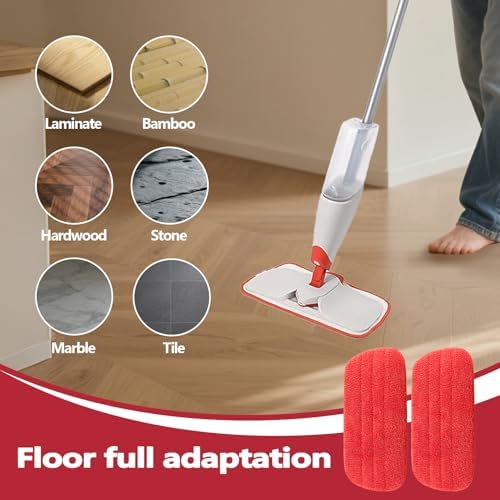 GeekNi 2 Pack Microfiber Mop Pads for OXO Good Grips