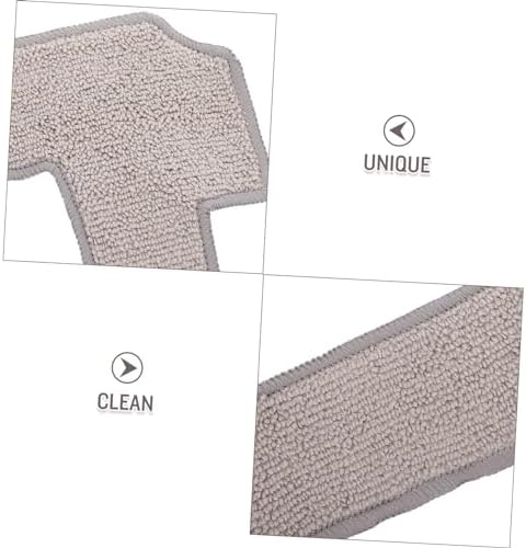 4Pcs Washable Window Mop Cloths for Robot and Home Use