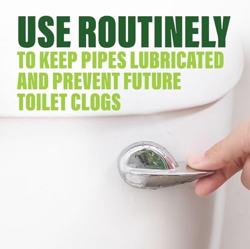 Green Gobbler Liquid Toilet Plunger Clog Remover