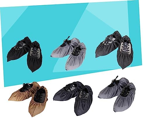 PACKOVE Mopping Shoes Cover 1 Pair Non-Slip Indoor Cleaning Shoes 1
