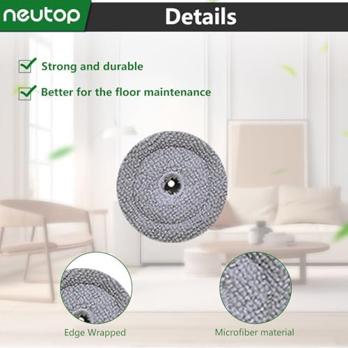 Neutop Pad Refill for Roborock S8 MaxV Ultra