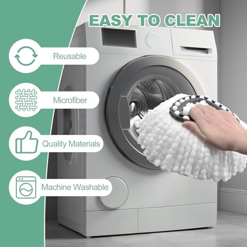 Uoiispet Mop Head Refills for O-Cedar 1-Slot System