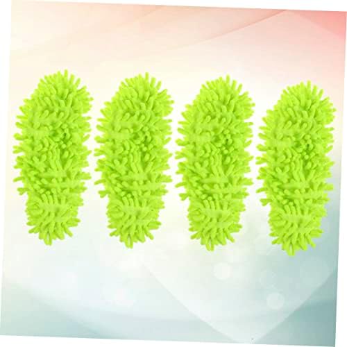 CALLARON Mop Caps Chenille Dust Mop Slippers 4 Pcs