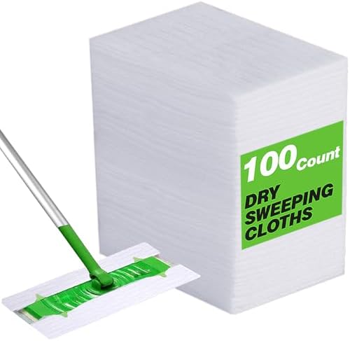 TETEPV Dry Sweeping Cloths for Swiffer 100 Count 1