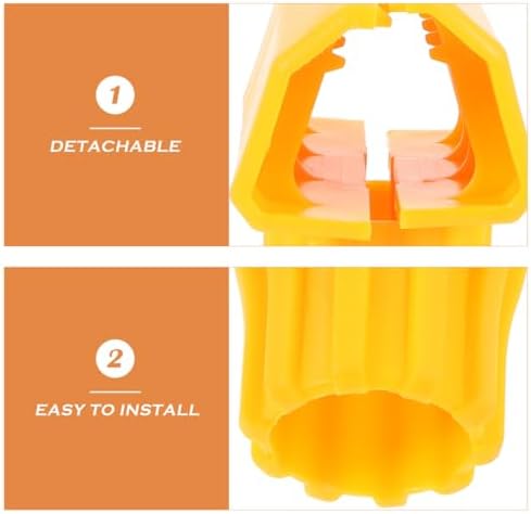 COOLHIYA 2pcs Detachable Mop Head Clamp Replacement