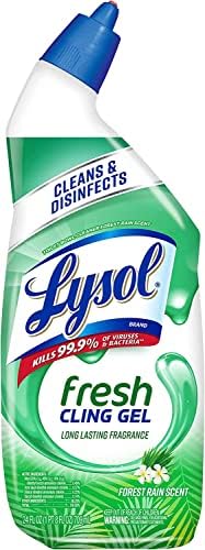 Lysol Cling Gel Toilet Bowl Cleaner 24 Ounce Pack of 3