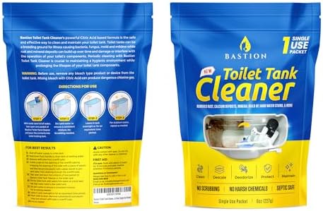 Bastion Toilet Tank Cleaner - 6 x 8oz Single Use Packets