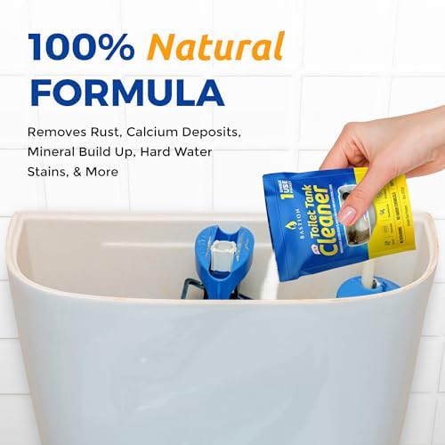 Bastion Toilet Tank Cleaner - 6 x 8oz Single Use Packets