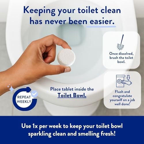 THE CLEAN PEOPLE Toilet Cleaner Tablets 24 Count