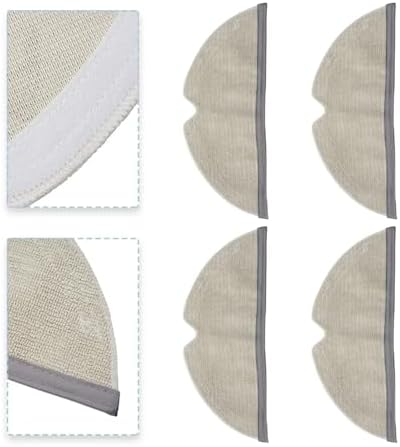 4pcs Mop Pad for Roborock Q8 MAX MAX Plus Replacement