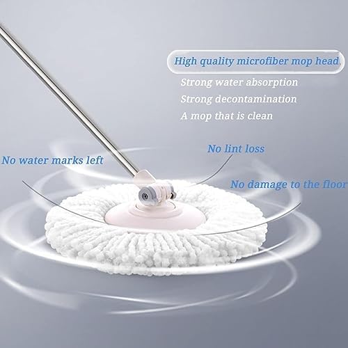 YWSHF 5PCS Spin Mop Head Refill for Standard Mops