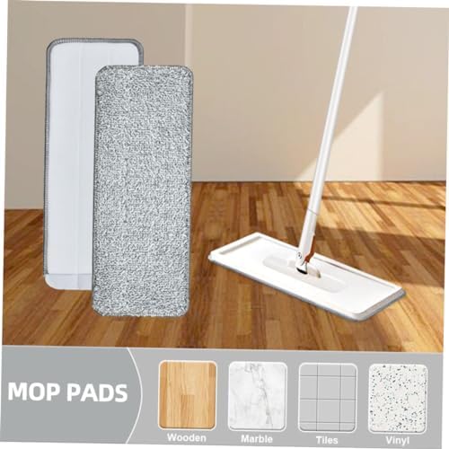 3PCS Microfiber Mop Pads Reusable Cleaning Replacement