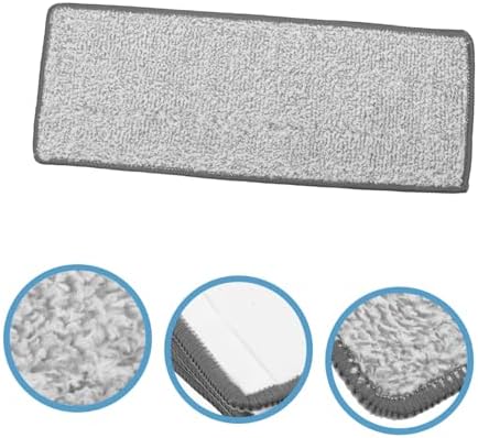 4PCS Microfiber Mop Pads for Wet Dry Cleaning 1