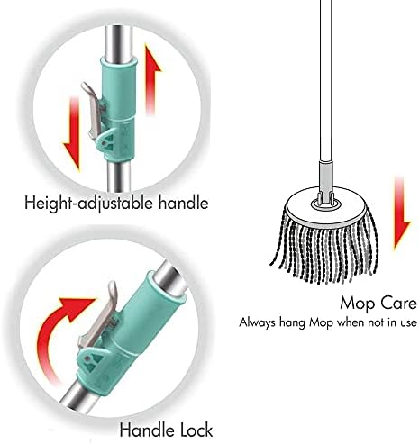 Spotzero By Milton Replacement Handle with Microfiber Refill