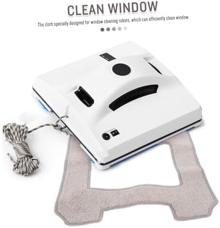 4Pcs Window Cleaning Mop Cloths for Robot Cleaner