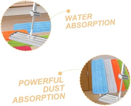 4Pcs Flat Mop Replacement Pads for Hardwood Floors 1
