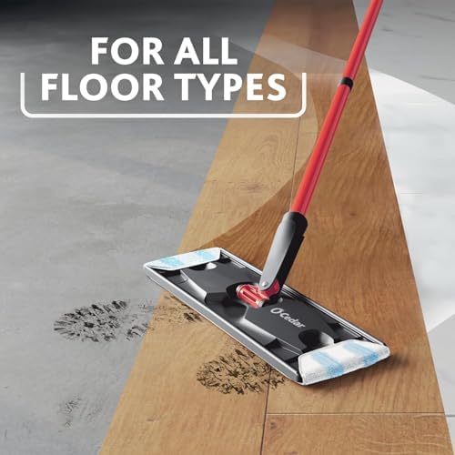 O-Cedar H2prO Mop Pads 6-Pack - Reusable Machine Washable