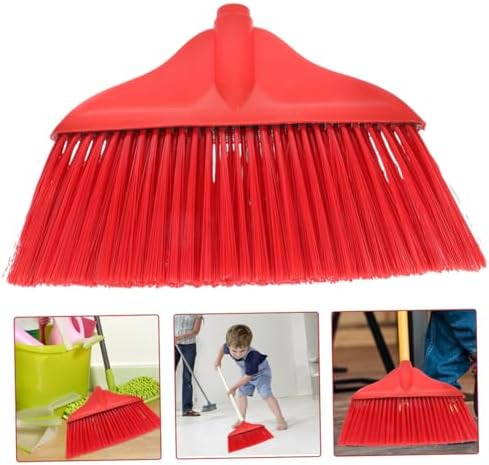 2pcs Easy Install Floor Broom Head Replacement for Home Cleaning
