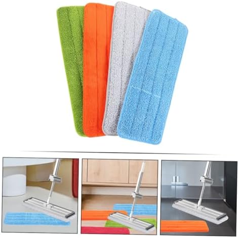 4Pcs Flat Mop Replacement Pads for Hardwood Floors 1