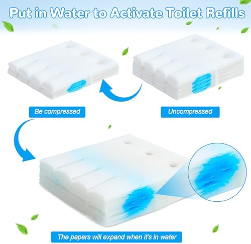 Effacera 36 Refill Toilet Bowl Paper Set