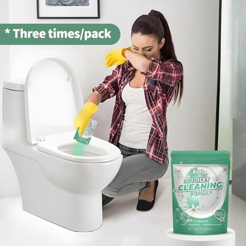 Krris Green Toilet Bowl Cleaner with Jasmine Scent