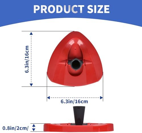 HiBaBy Spin Mop Head Replacement for OCedar Mop EasyWring 1-Tank System