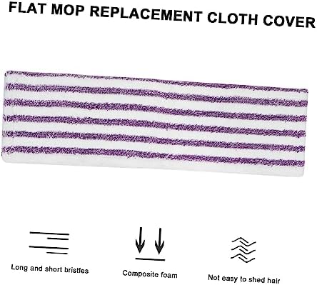 CALLARON Microfiber Mop Pads 5-Piece Set for Home and Commercial Use