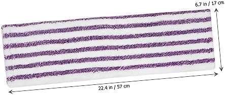 CALLARON Microfiber Mop Pads 5-Piece Set for Home and Commercial Use