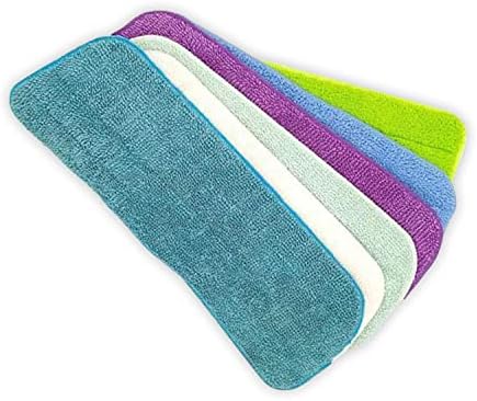 Replacement Microfiber Mop Heads Set of 4