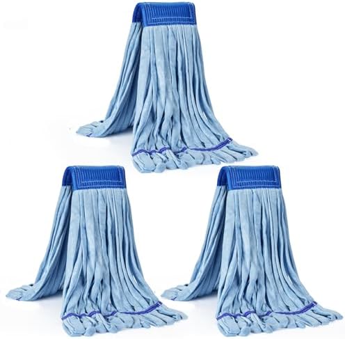 Matthew Cleaning Microfiber Tube Mop Replacement 3 Pack