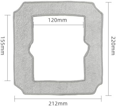 Vamarads Microfiber Mopping Pads 4 Pack for ECOVACS and WINBOT MINI