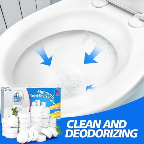 USKICH Toilet Bowl Cleaner Tablets - 80 Pack