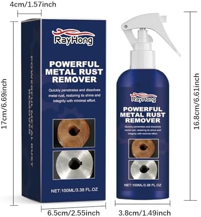 2024 New Powerful Metal Rust Remover 3PCS