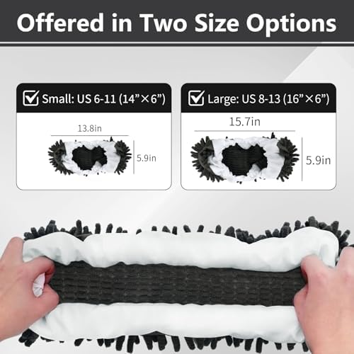EKIORI Mop Slippers Socks for Home Cleaning 1