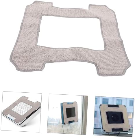 4Pcs Washable Window Mop Cloths for Robot and Home Use