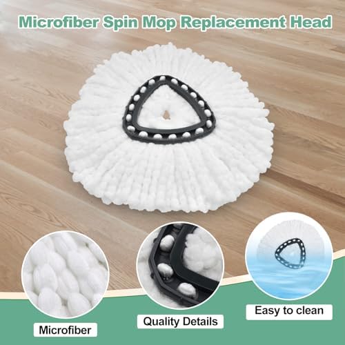 Uoiispet Mop Head Refills for O-Cedar 1-Slot System