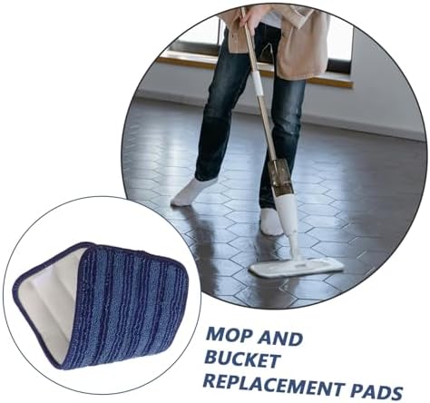 Reusable Microfiber Mop Pads for Wet Dry Cleaning