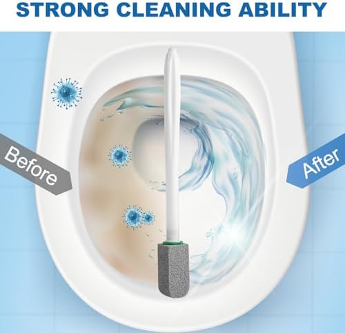 MOXIMAOYI Pumice Stone Toilet Cleaner with Handle 1