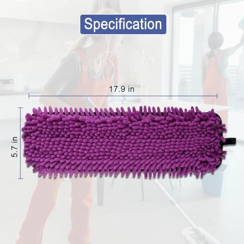 Diteje 5 Pack Washable Mop Pads for Bona Replacement