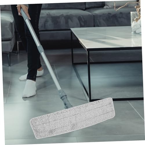 2pcs Reusable Microfiber Mop Pads for Efficient Floor Cleaning