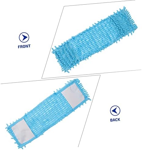 Ipetboom 2pcs Blue Mop Cloth Replacement for Home Use