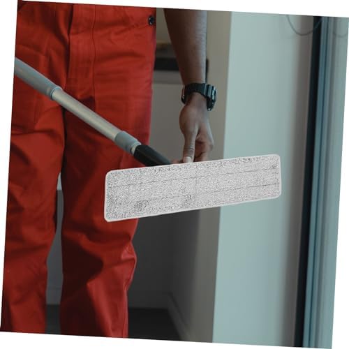 2pcs Reusable Microfiber Mop Pads for Efficient Floor Cleaning