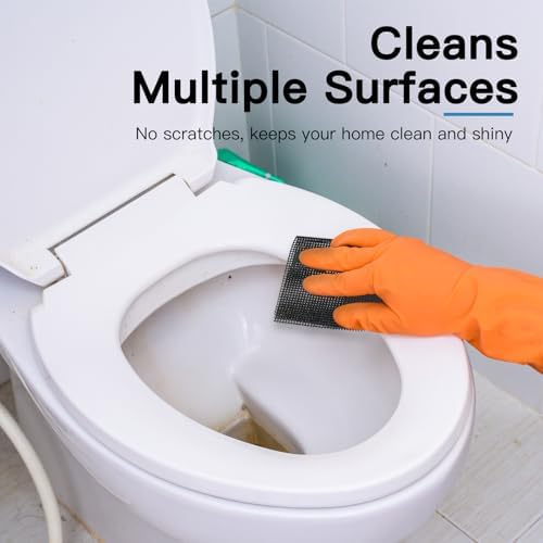 Yncotte Toilet Cleaner 15PCS Abrasive Mesh Pads