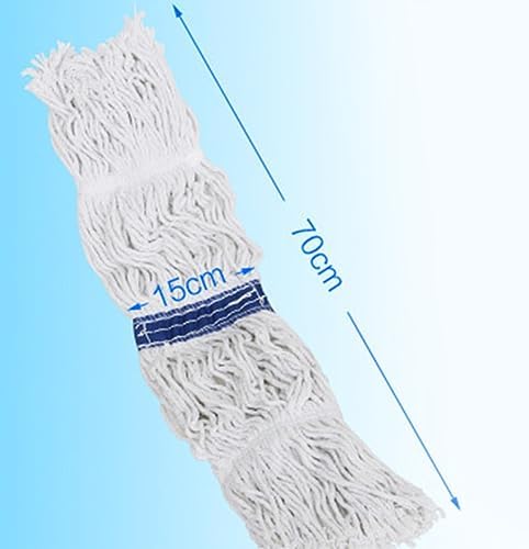 FRCOLOR Cotton Mop Cloth Replacement Head - Highly Absorbent