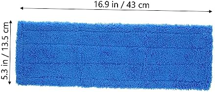 Blue Reusable Mop Pads for Hardwood Floors